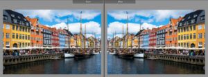 Spegla en bild i Lightroom Classic