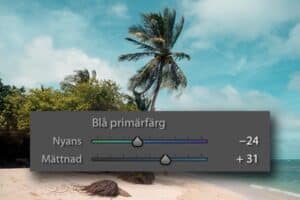 Blå primärfärg