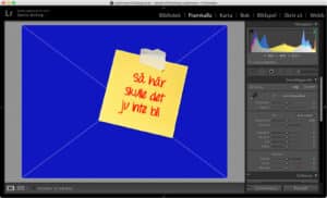 Krånglar Lightroom Classic onödigt mycket?
