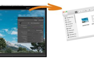 Spara dina ändringar utanför Lightroom Classic