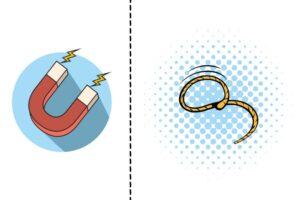 Växla mellan Magnetlasso och vanligt Lasso