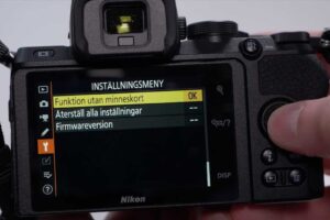 Sju bra inställningar för systemkameran