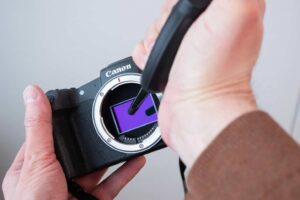 Rengör sensor i din systemkamera