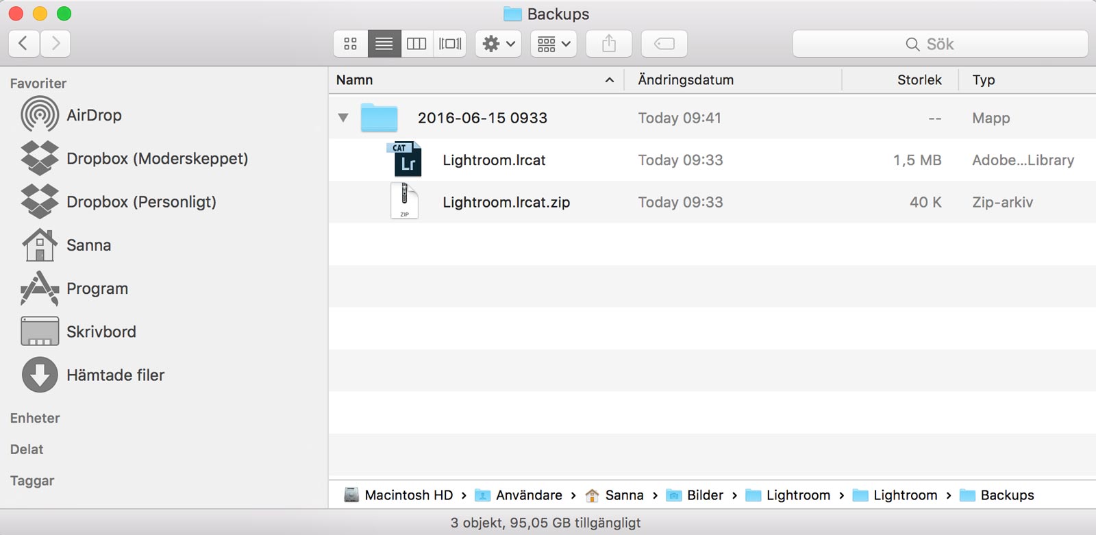 Lightroom-backuper