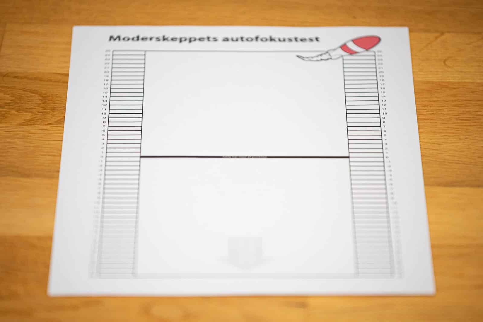 Fokustavla visar behov av finjustering