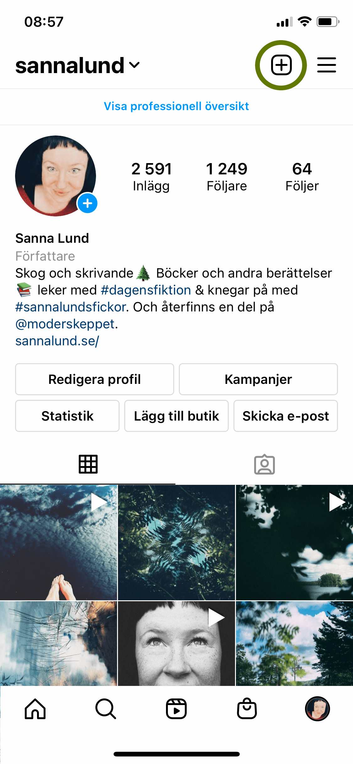 Instagram Videoinlägg