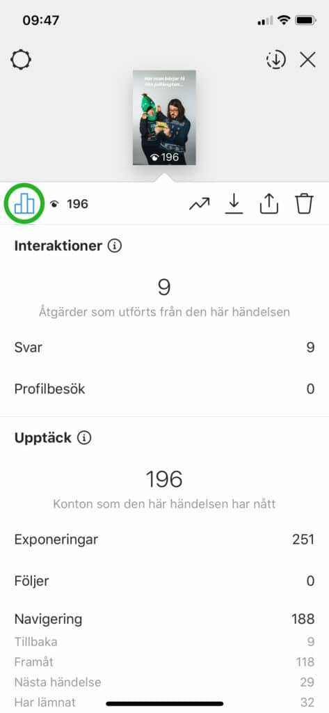 Instrgam Statistik