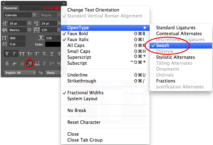 Skapa dekortext i Photoshop