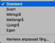 Byt bakgrundsfärg