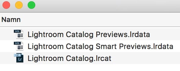 Katalog i Lightroom