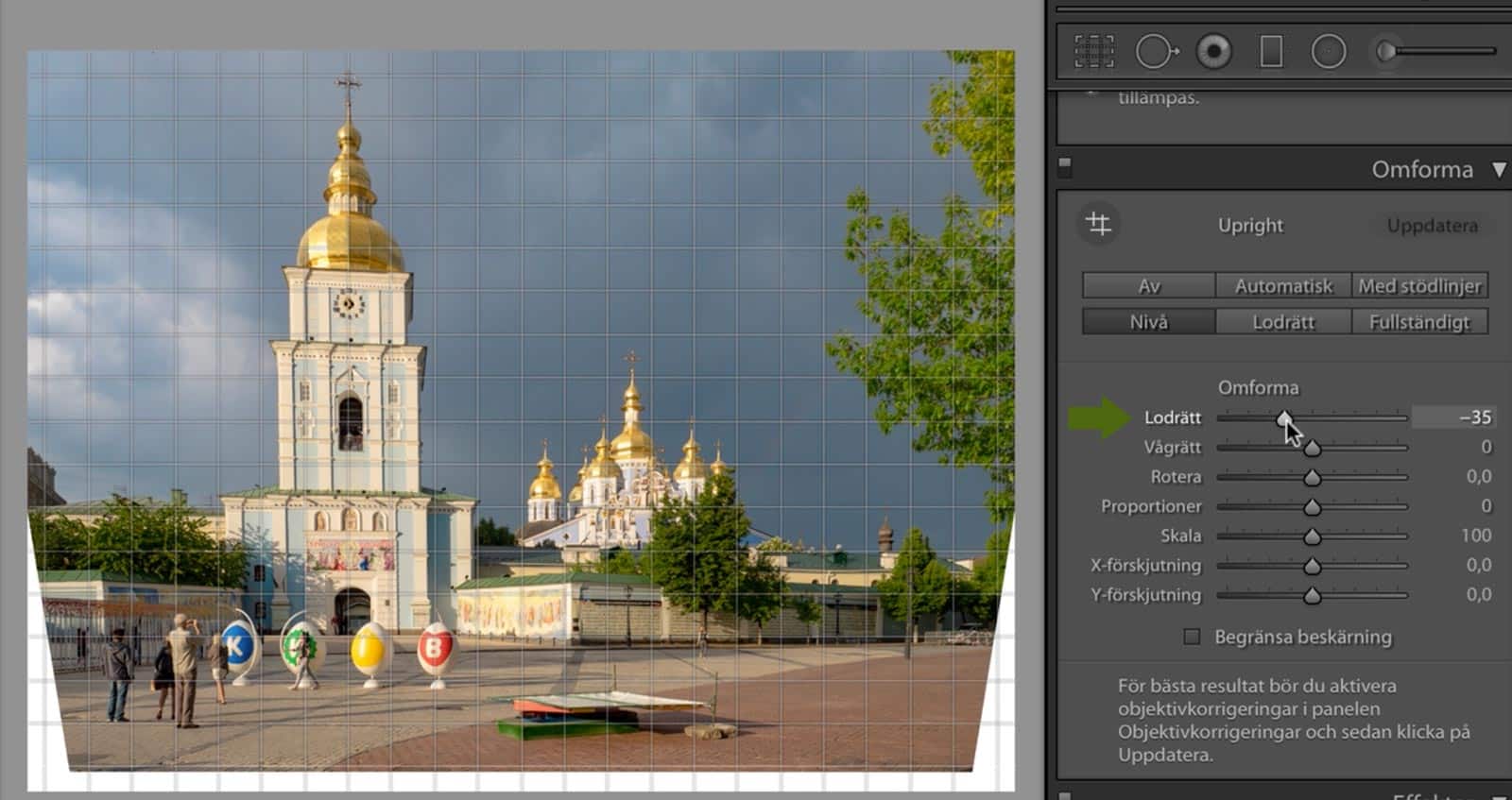 Omforma – Lodrätt