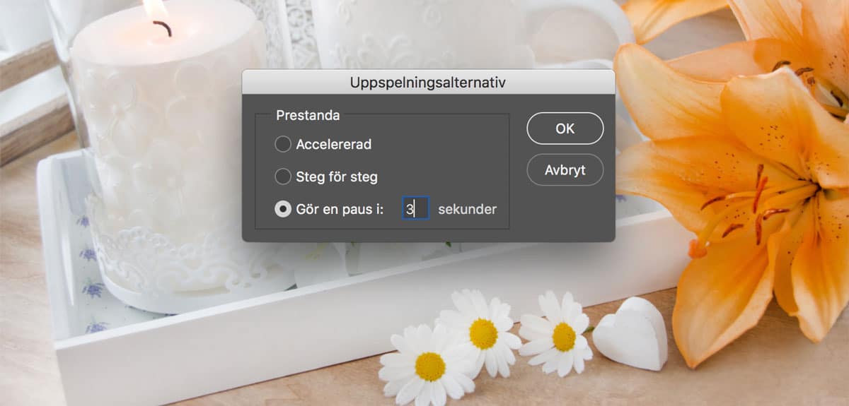 Spela upp ditt makro i Photoshop långsamt på två sätt
