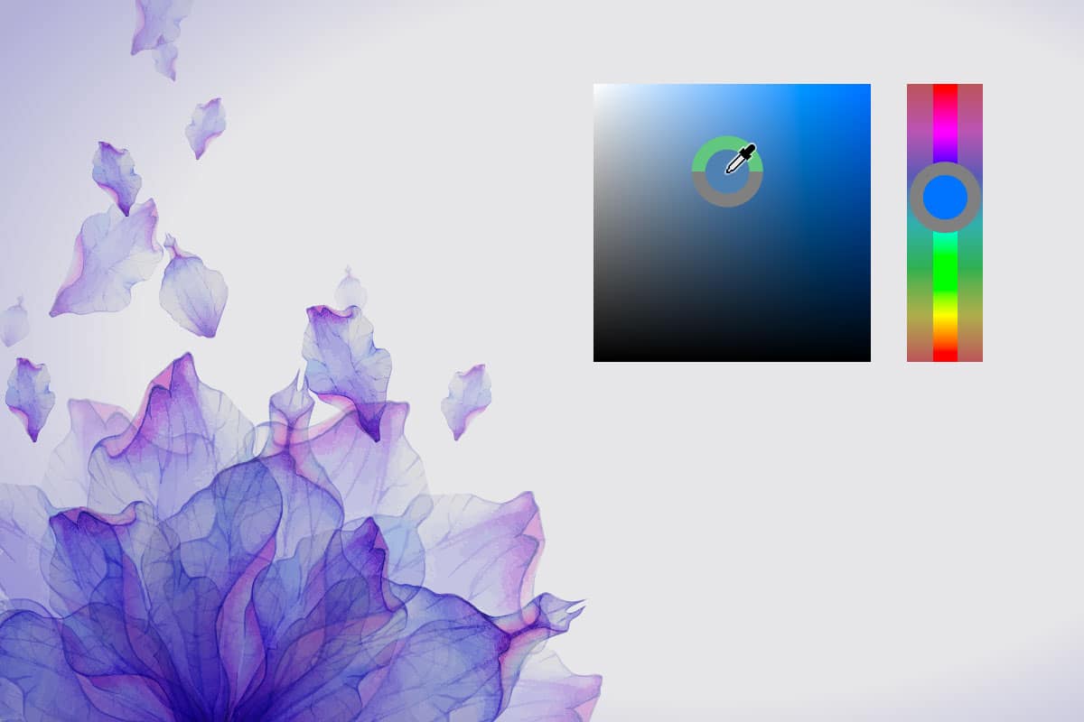 Välj penselfärg snabbt i Photoshop