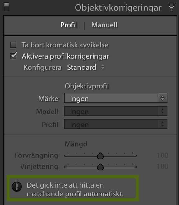 Ingen känd profil