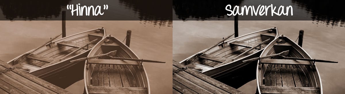 Snygg, snabb och enkel sepiatoning i Photoshop