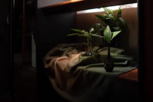 Fotobakgrund av filt med eget motiv