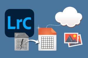 Bygg om synkroniseringsdatan i Lightroom Classic